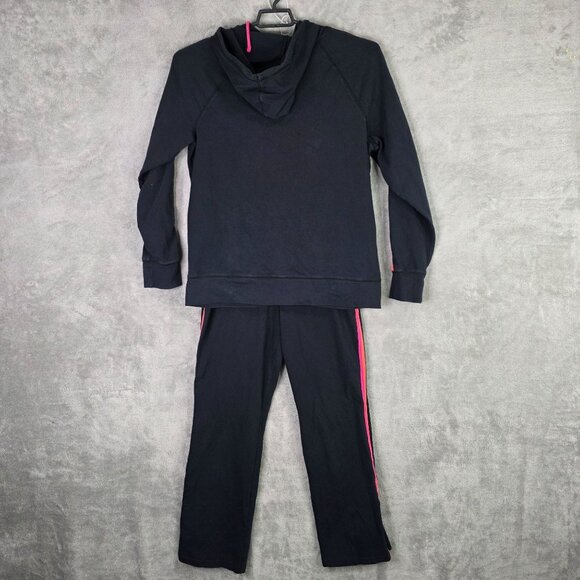 Womens Lane Bryant Black Activewear Hoodie & Pants Set Cotton Stretch 14/16 - Picture 5 of 14